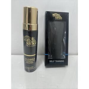 Bondi Sands Liquid Gold Self Tanner Bronzer Foam 6.76fl oz + Back Applicator